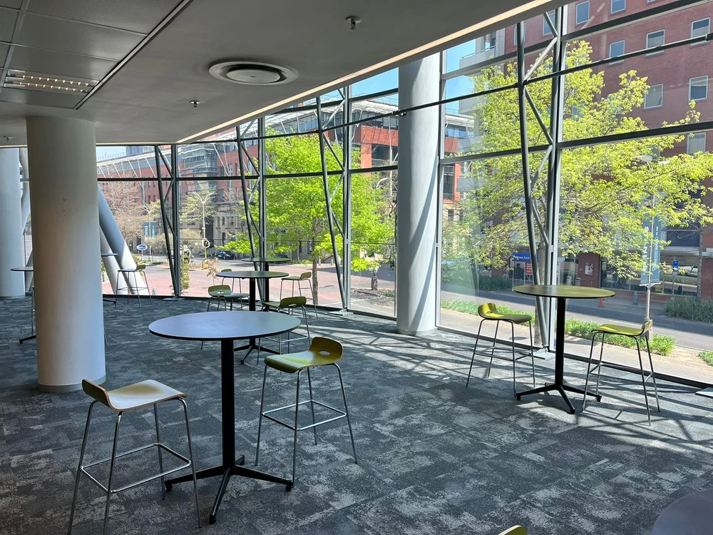 Image of 39 Melrose Blvd conference venue from the inside